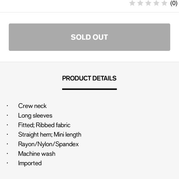 ✨MAKE AN OFFER‼️ Express: Ribbed Dress 💕 - Picture 2 of 6